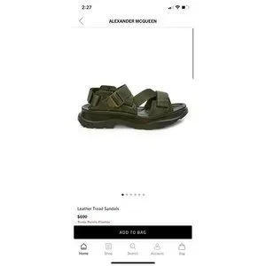 Alexander McQueen | Shoes | Alexander Mcqueen Tread Leather  display picture 3